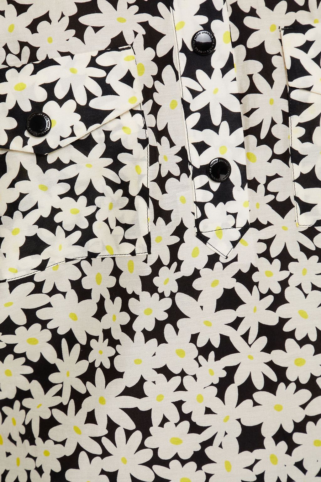 MARC JACOBS Floral-print cotton and silk-blend shirt