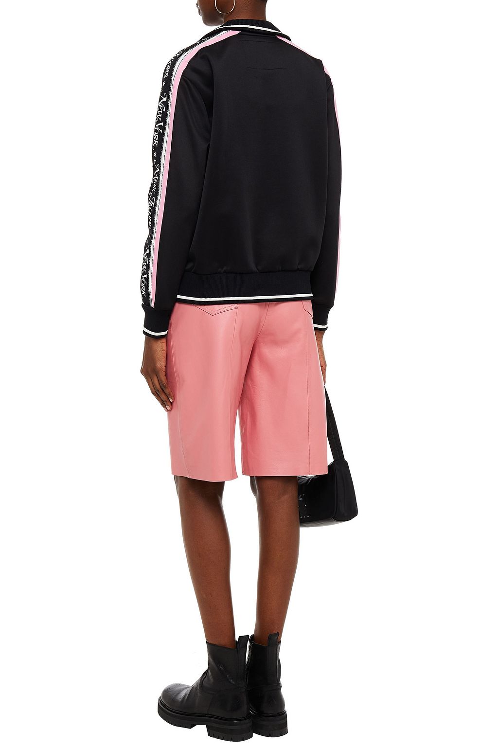 MARC JACOBS Striped woven track jacket