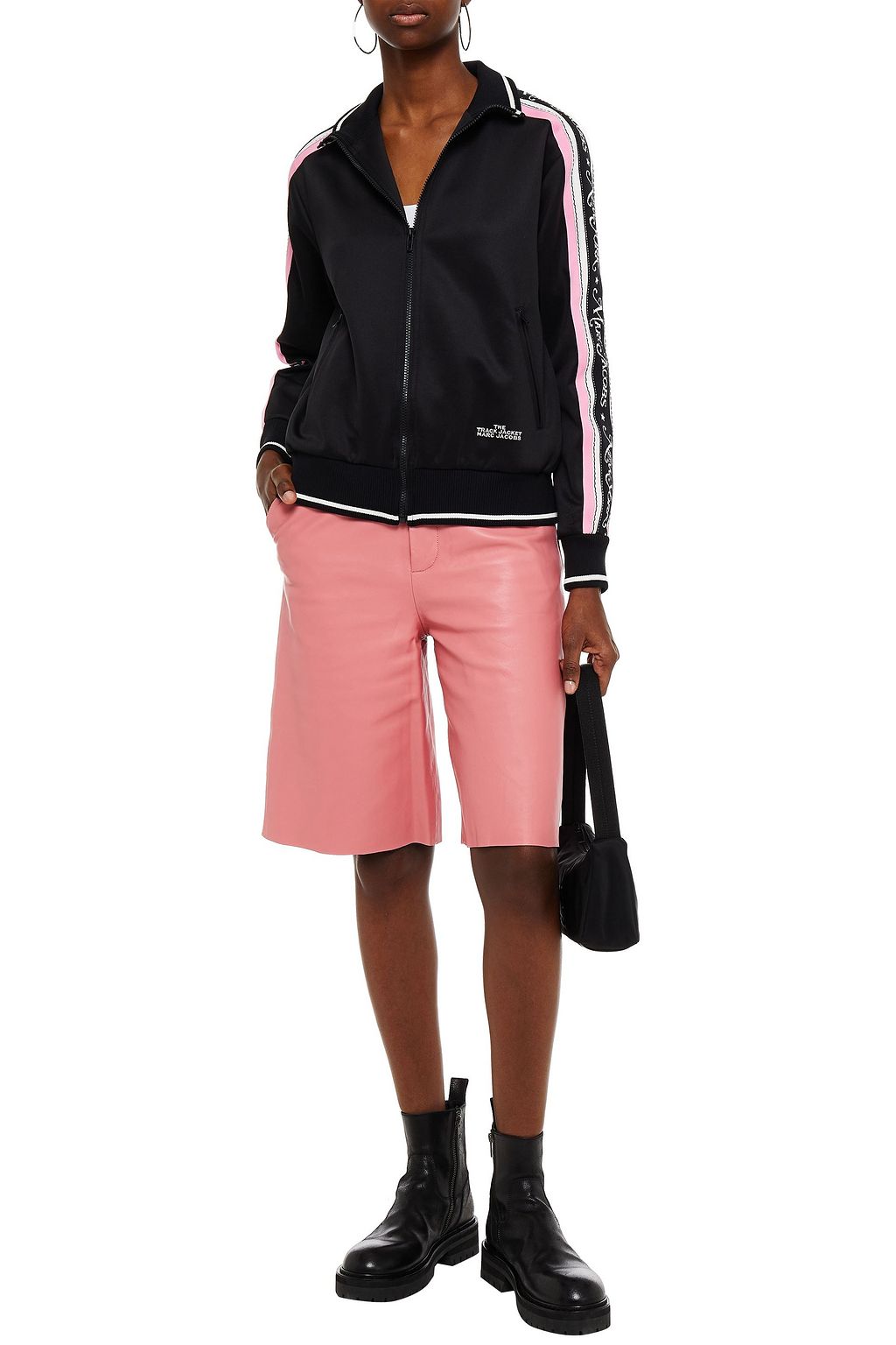 MARC JACOBS Striped woven track jacket