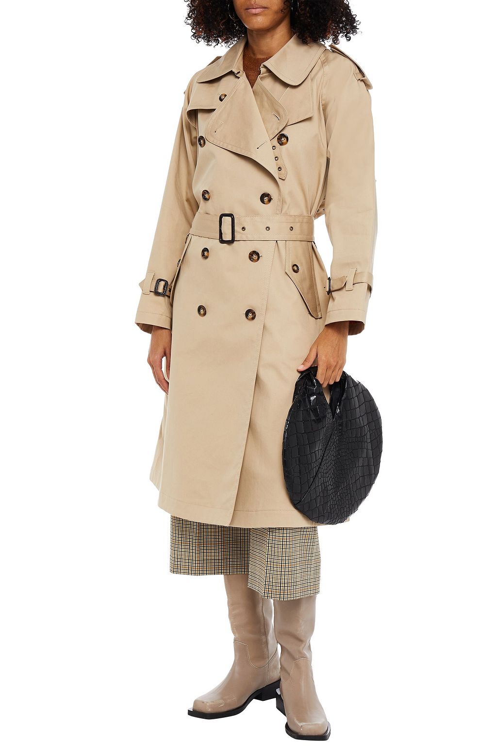 MARC JACOBS x Maisie Cousins cotton-gabardine trench coat