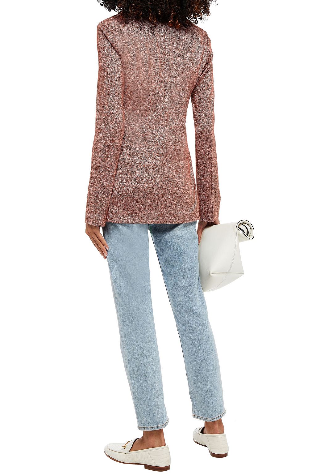 M MISSONI Metallic stretch-knit blazer