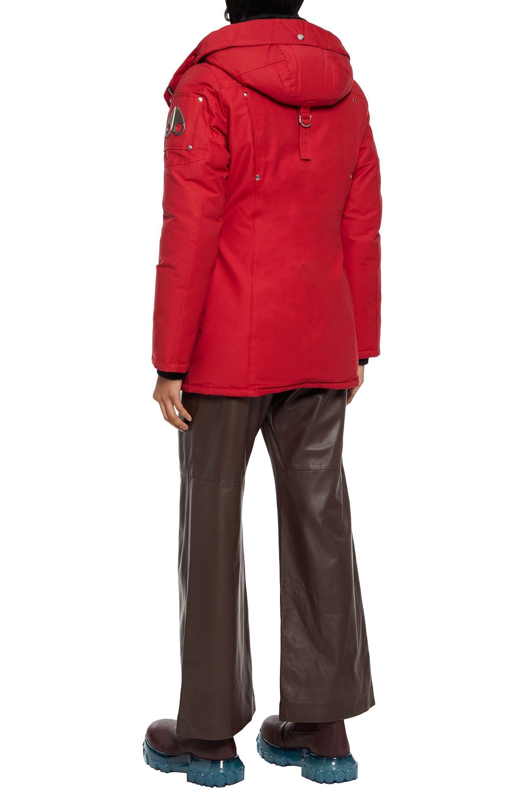 MOOSE KNUCKLES Arthurette cotton-blend shell hooded jacket