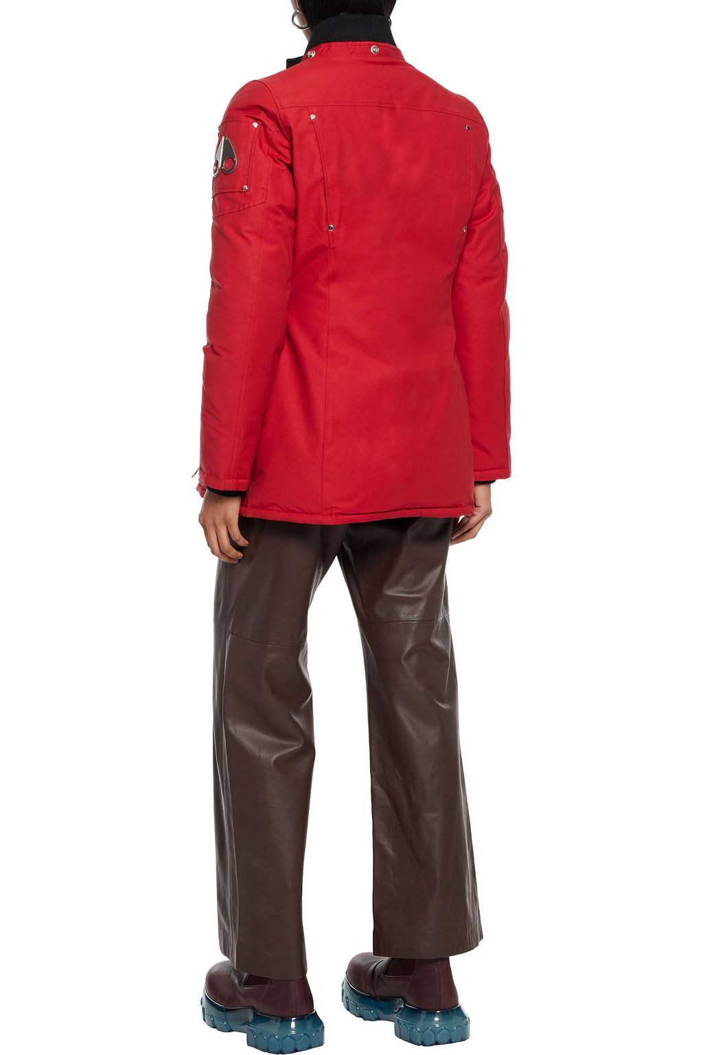 MOOSE KNUCKLES Arthurette cotton-blend shell hooded jacket
