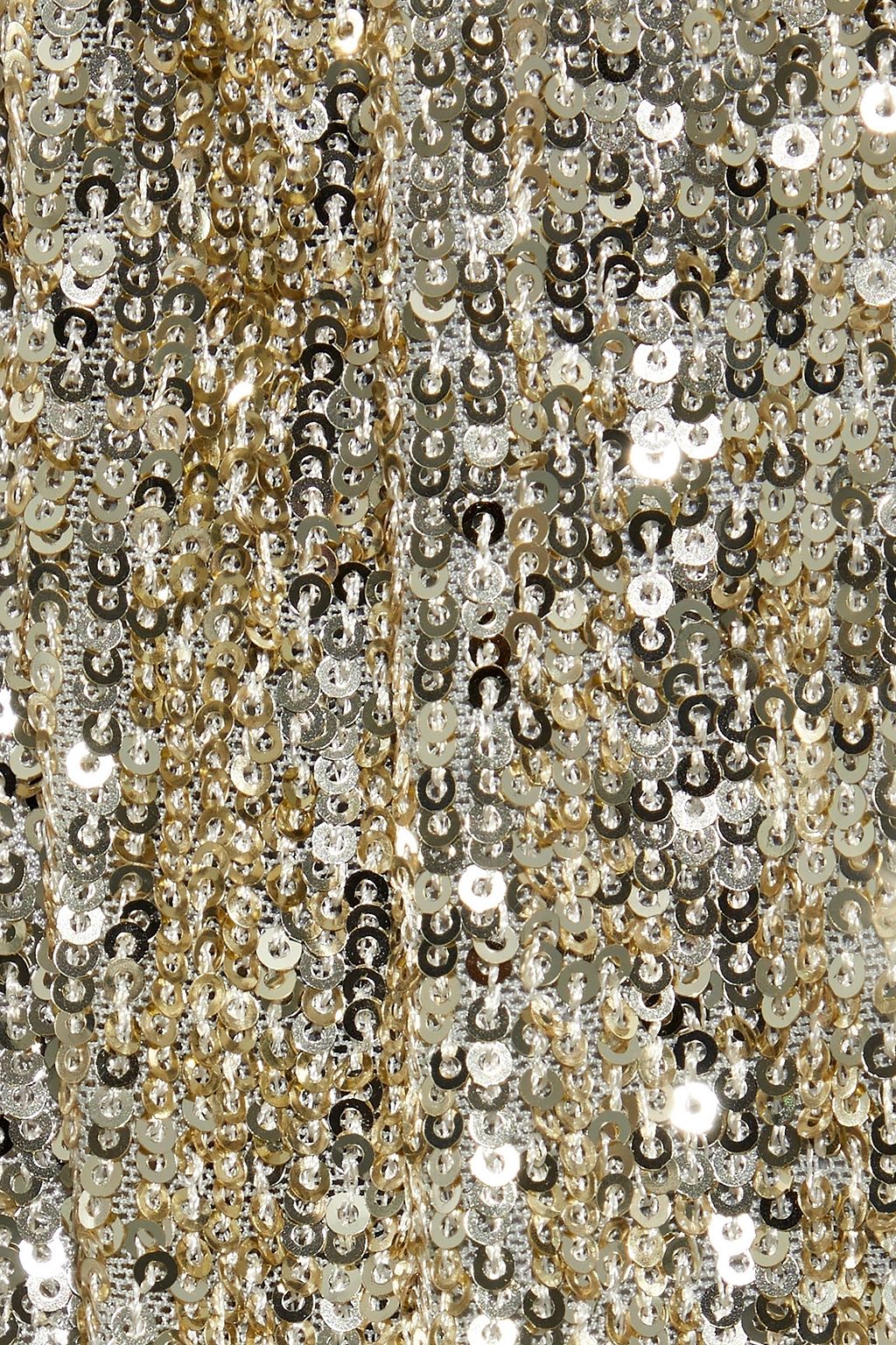 GALVAN  LONDON Sahara sequined tulle jacket
