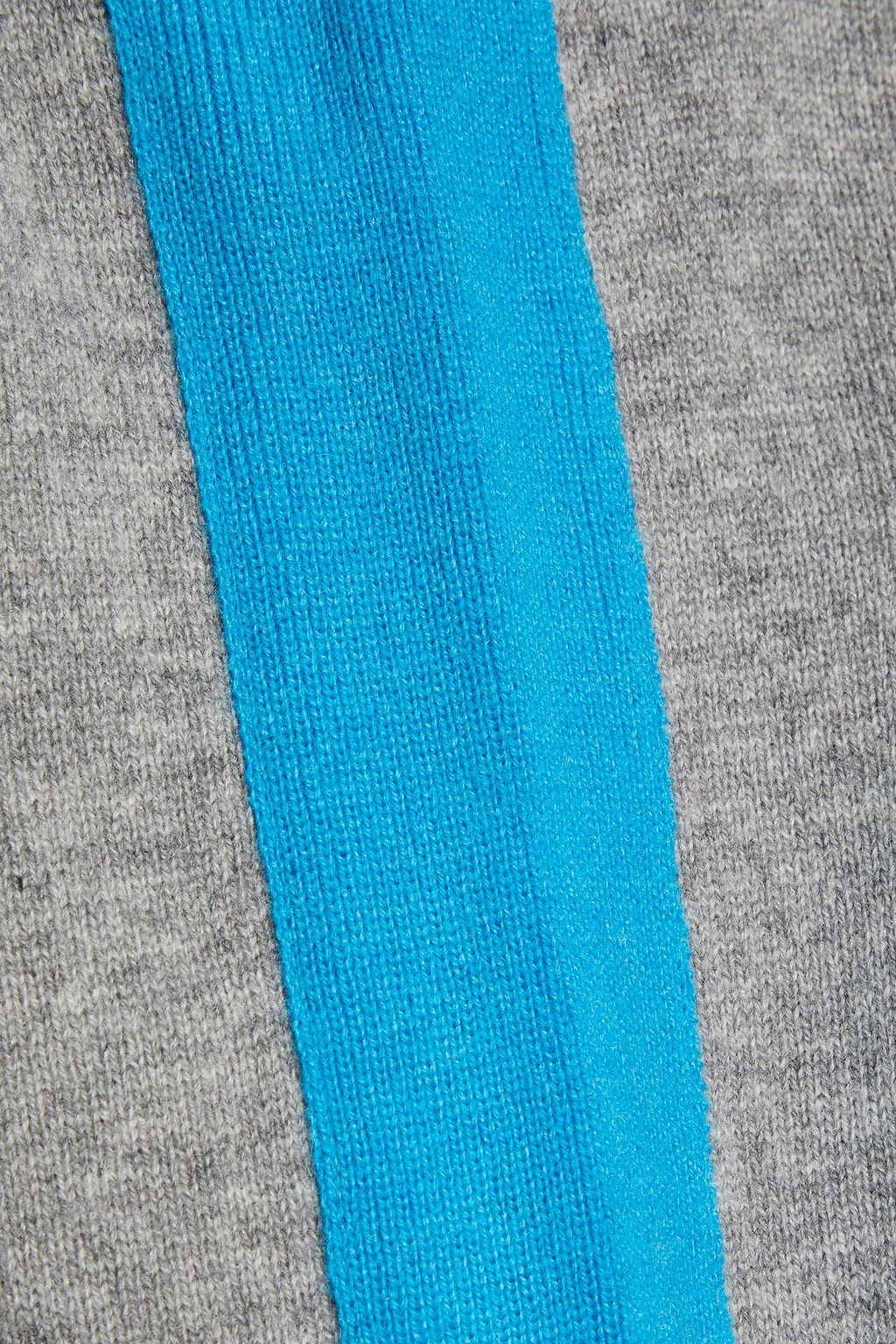 CHINTI & PARKER Striped wool and cashmere-blend hoodie