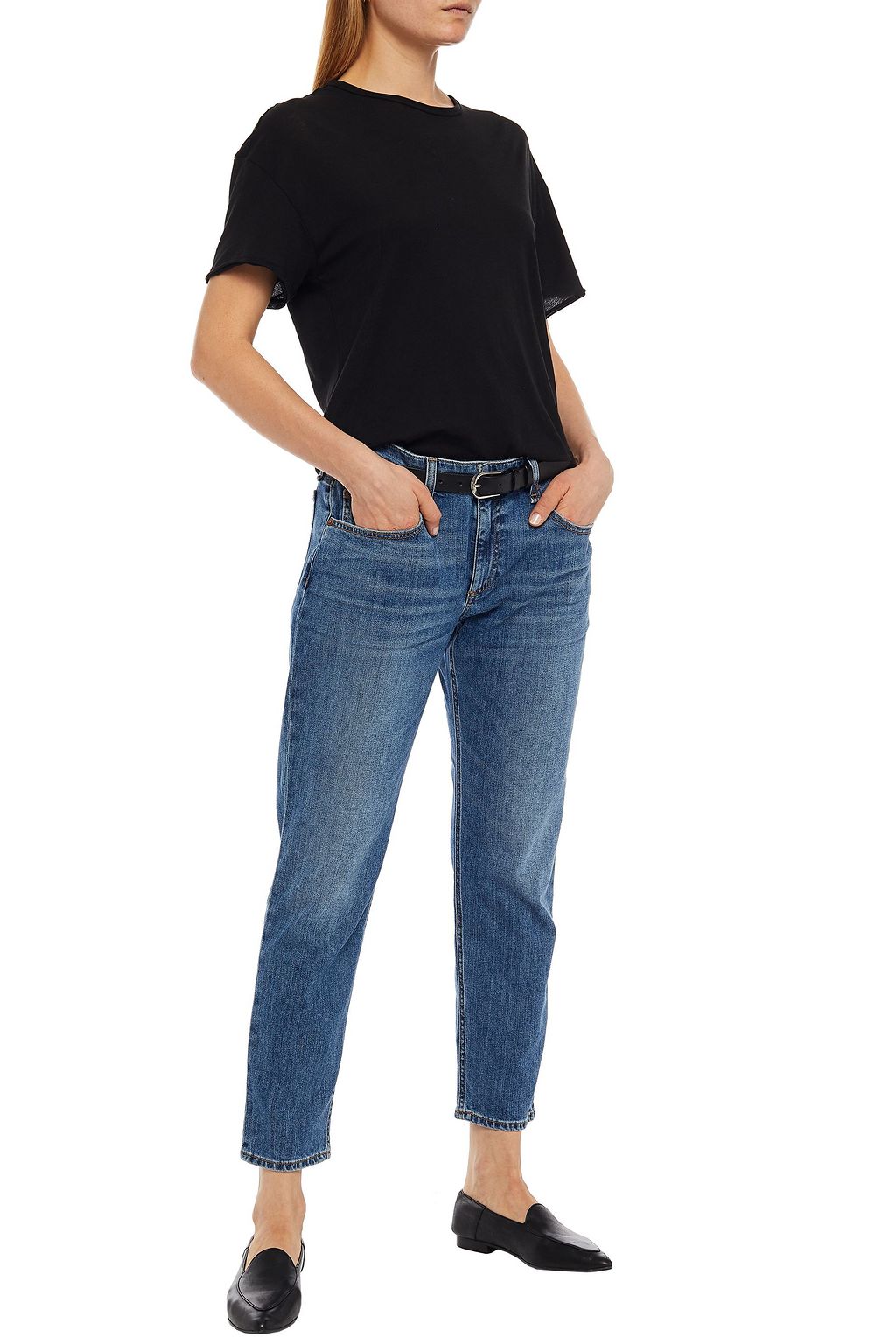 RAG & BONE Dre frayed boyfriend jeans