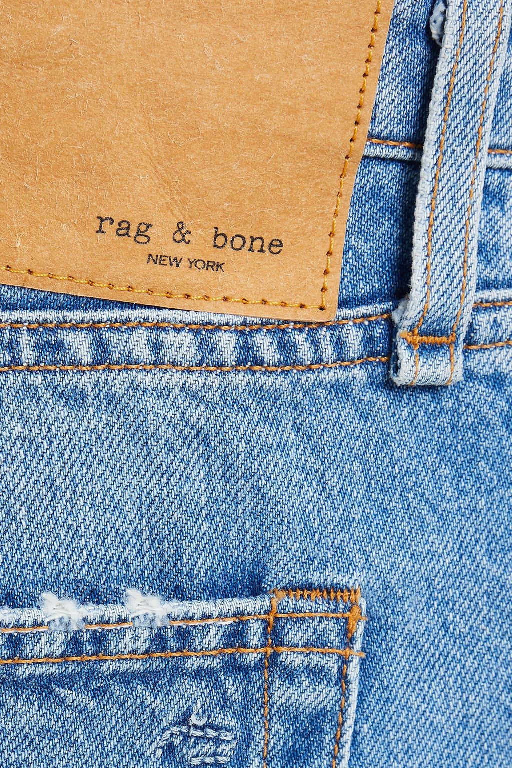 RAG & BONE ハイライズ スリムレッグ ジーンズ