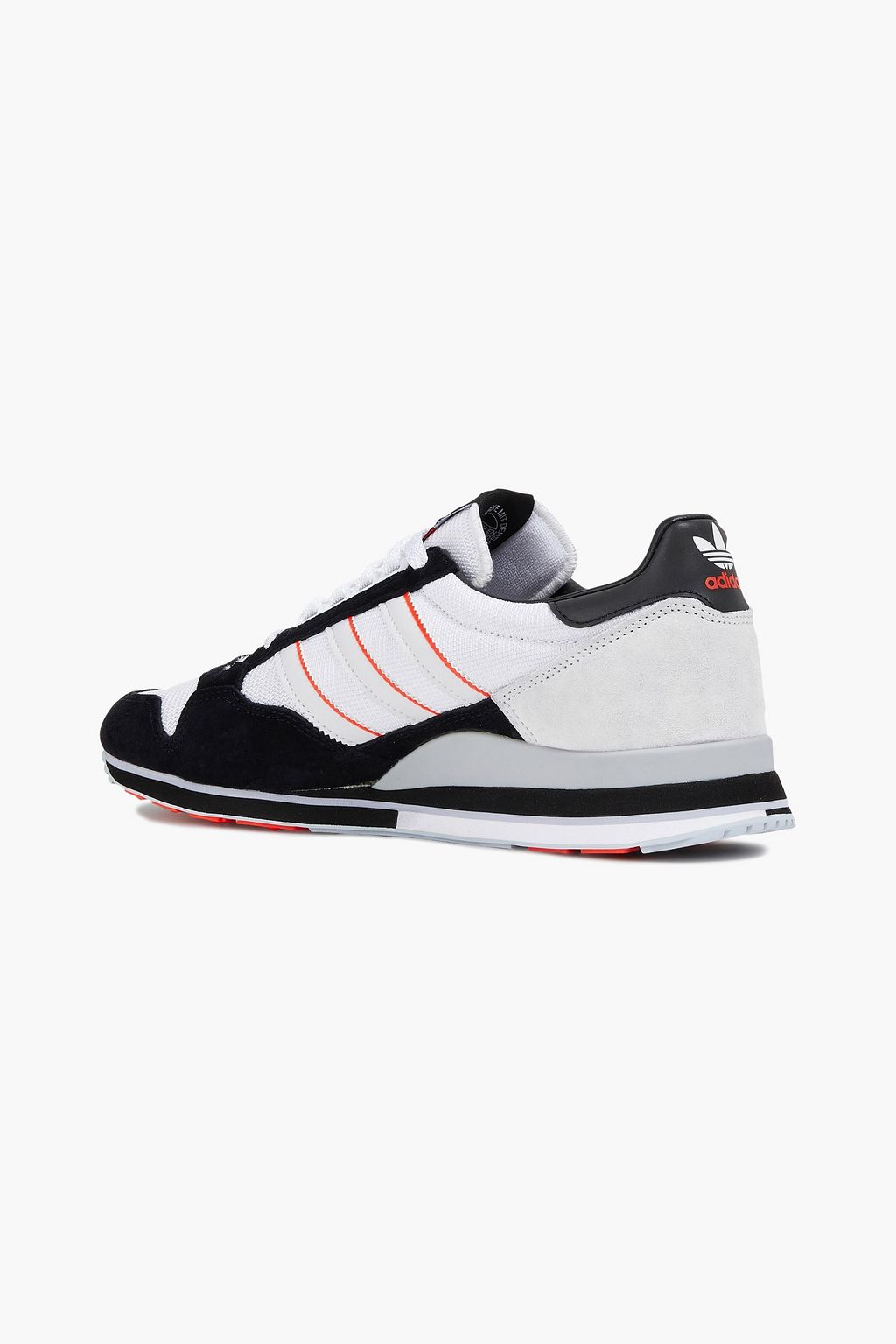 ADIDAS ORIGINALS Leather and suede-trimmed mesh sneakers