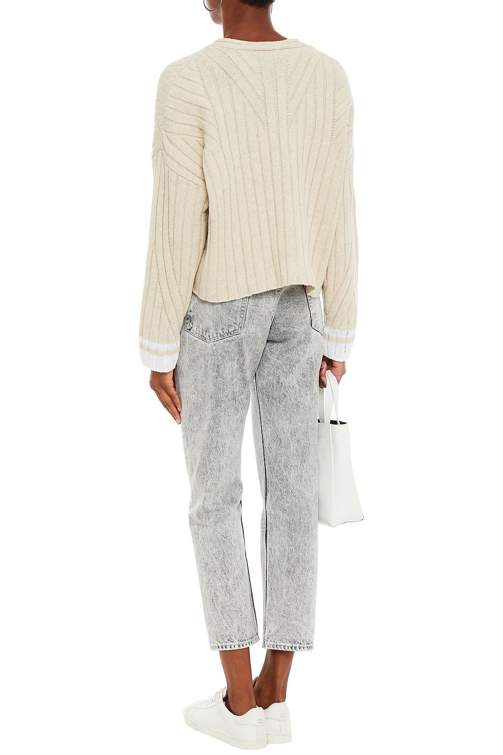 RAG & BONE Ribbed wool-blend sweater