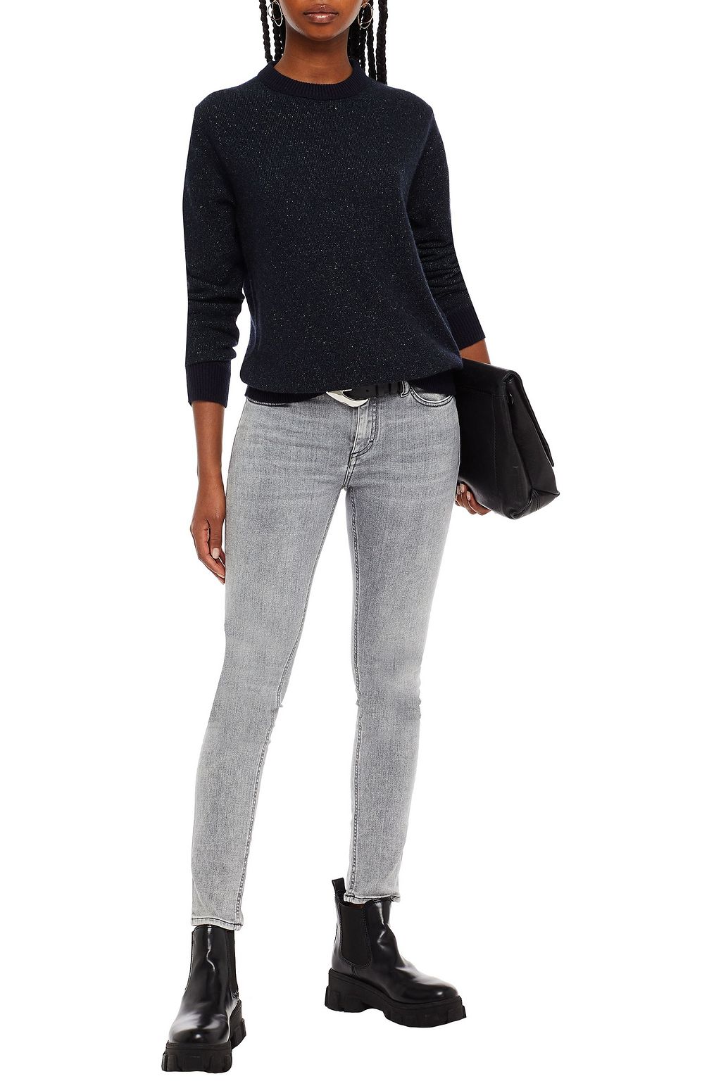 ACNE STUDIOS Mid-rise skinny jeans