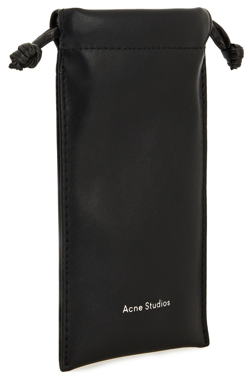 ACNE STUDIOS Silberfarbene Sonnenbrille mit rundem Rahmen
