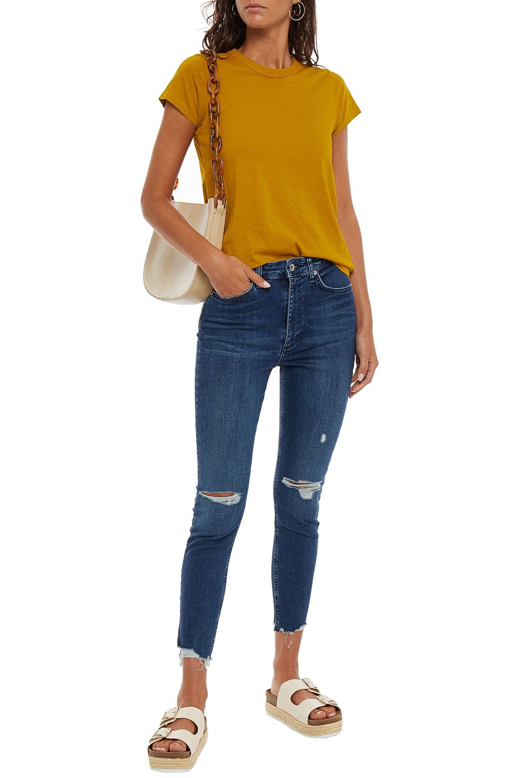RAG & BONE Pima cotton-jersey T-shirt
