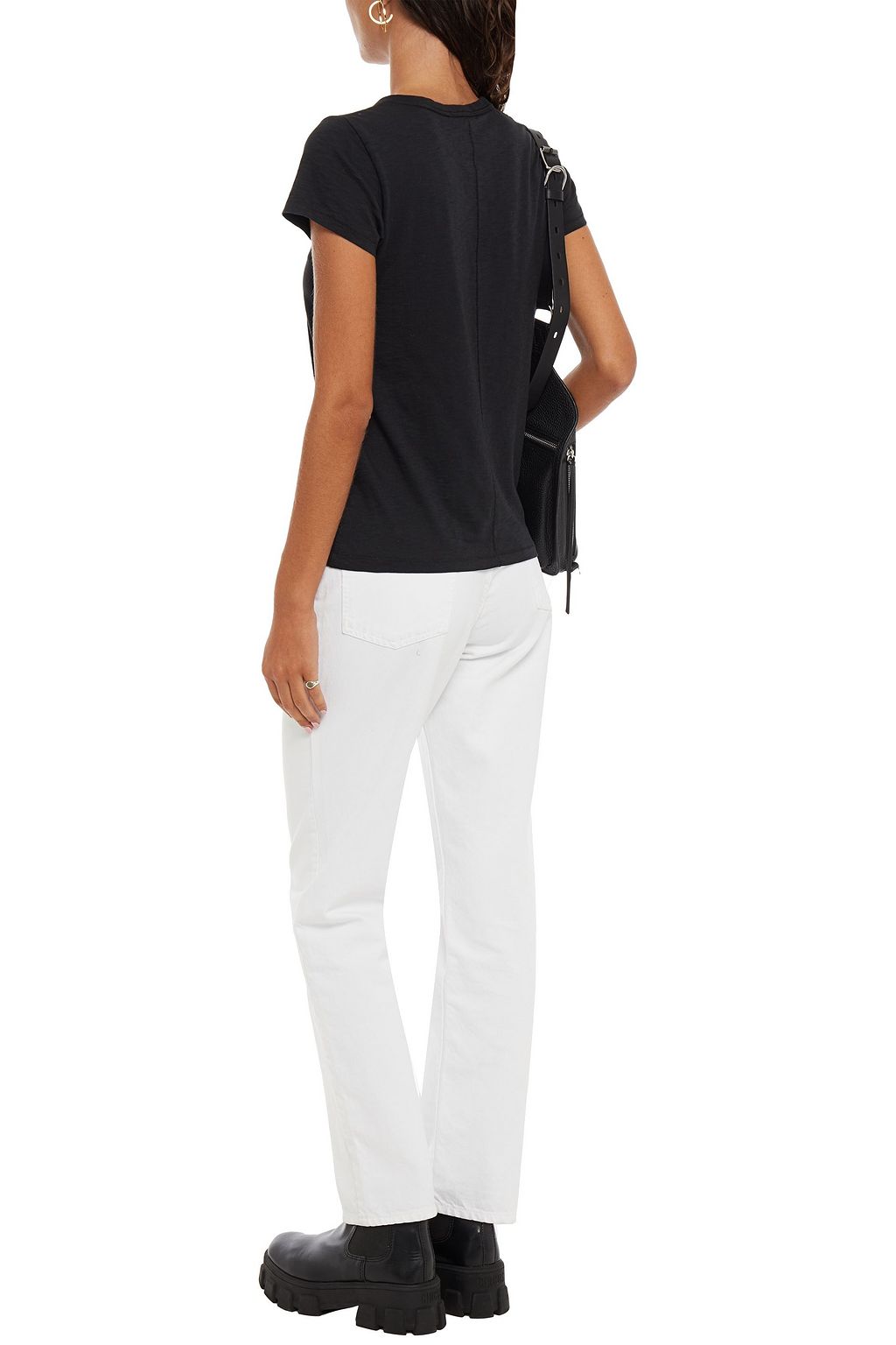 RAG & BONE Printed organic Pima cotton-jersey T-shirt