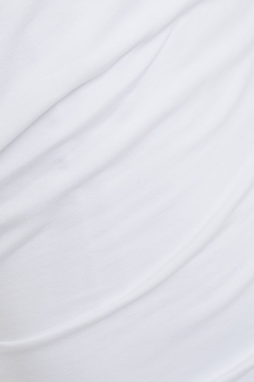 ALEXANDERWANG.T Ruched cotton-jersey mini dress