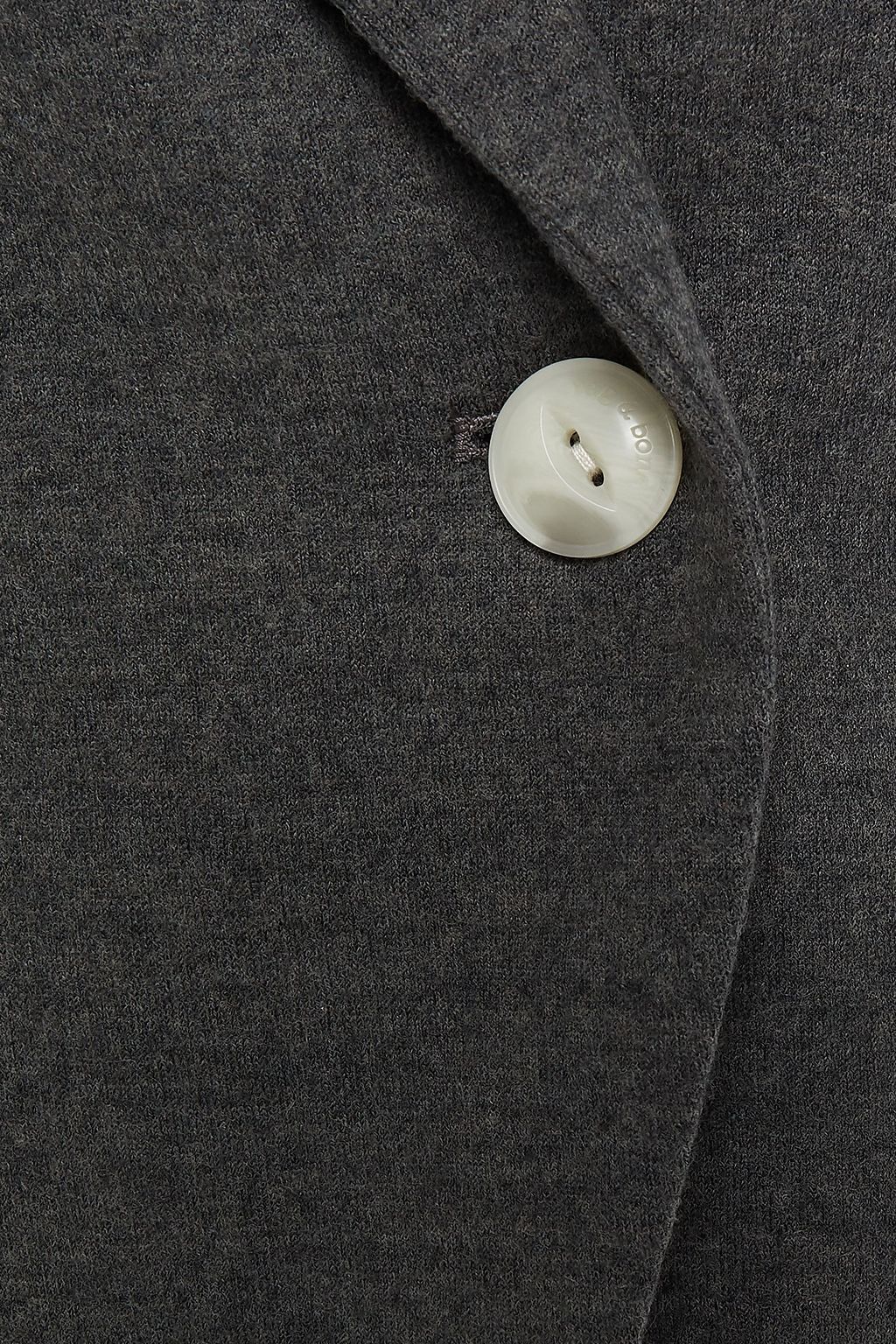 RAG & BONE Double-breasted mélange wool-jersey blazer