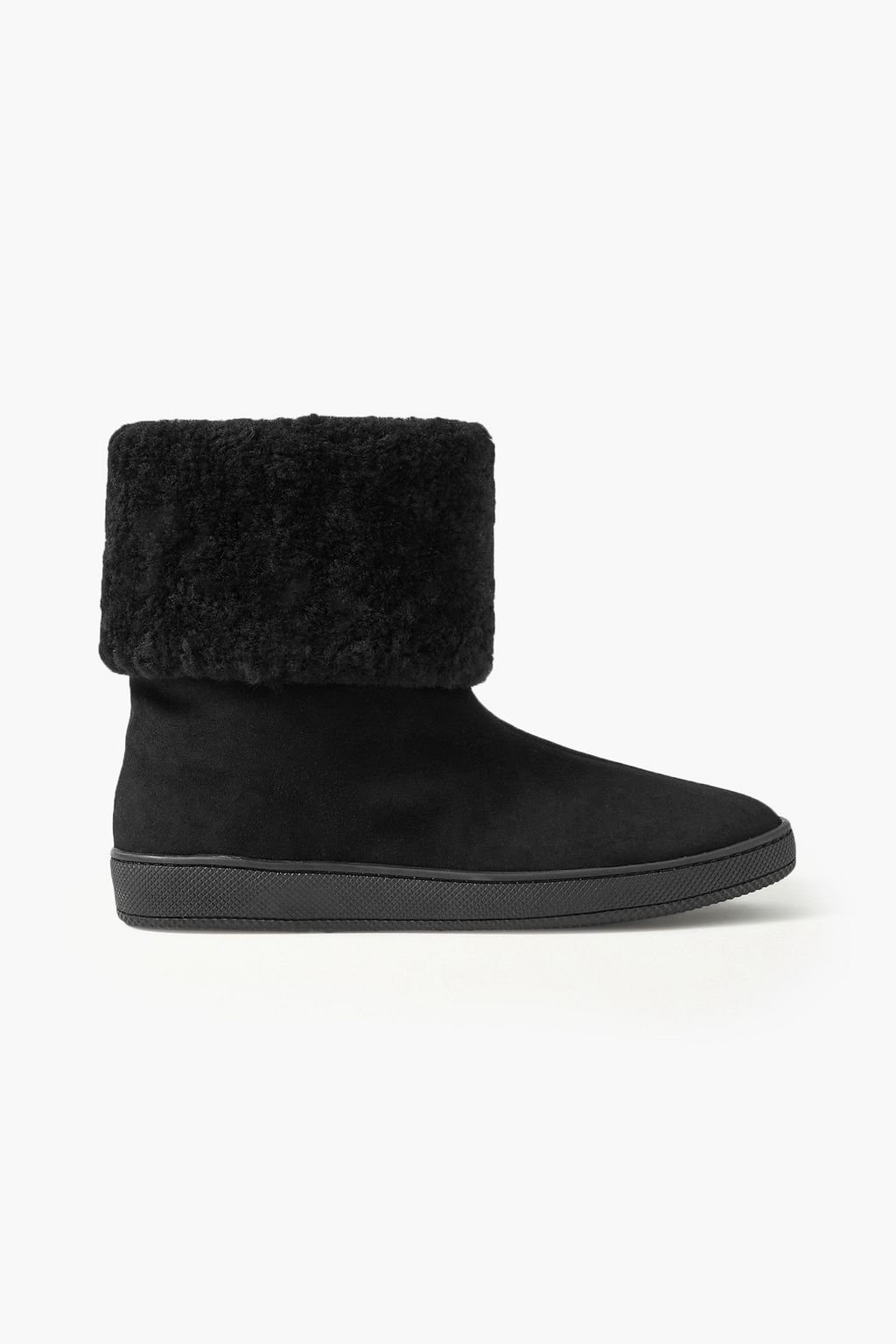 Shearling online ankle boots