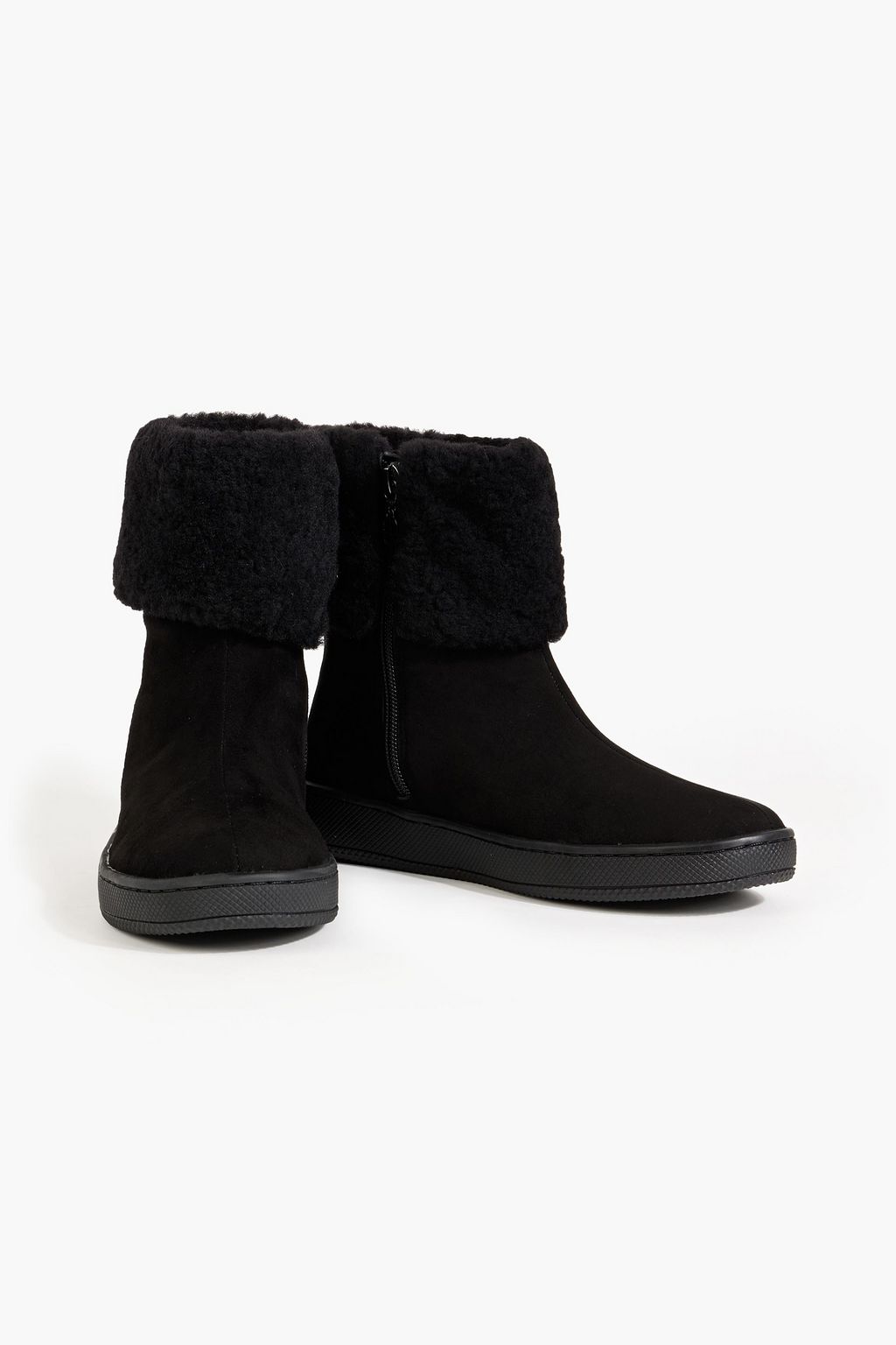 PORTE & PAIRE Shearling ankle boots