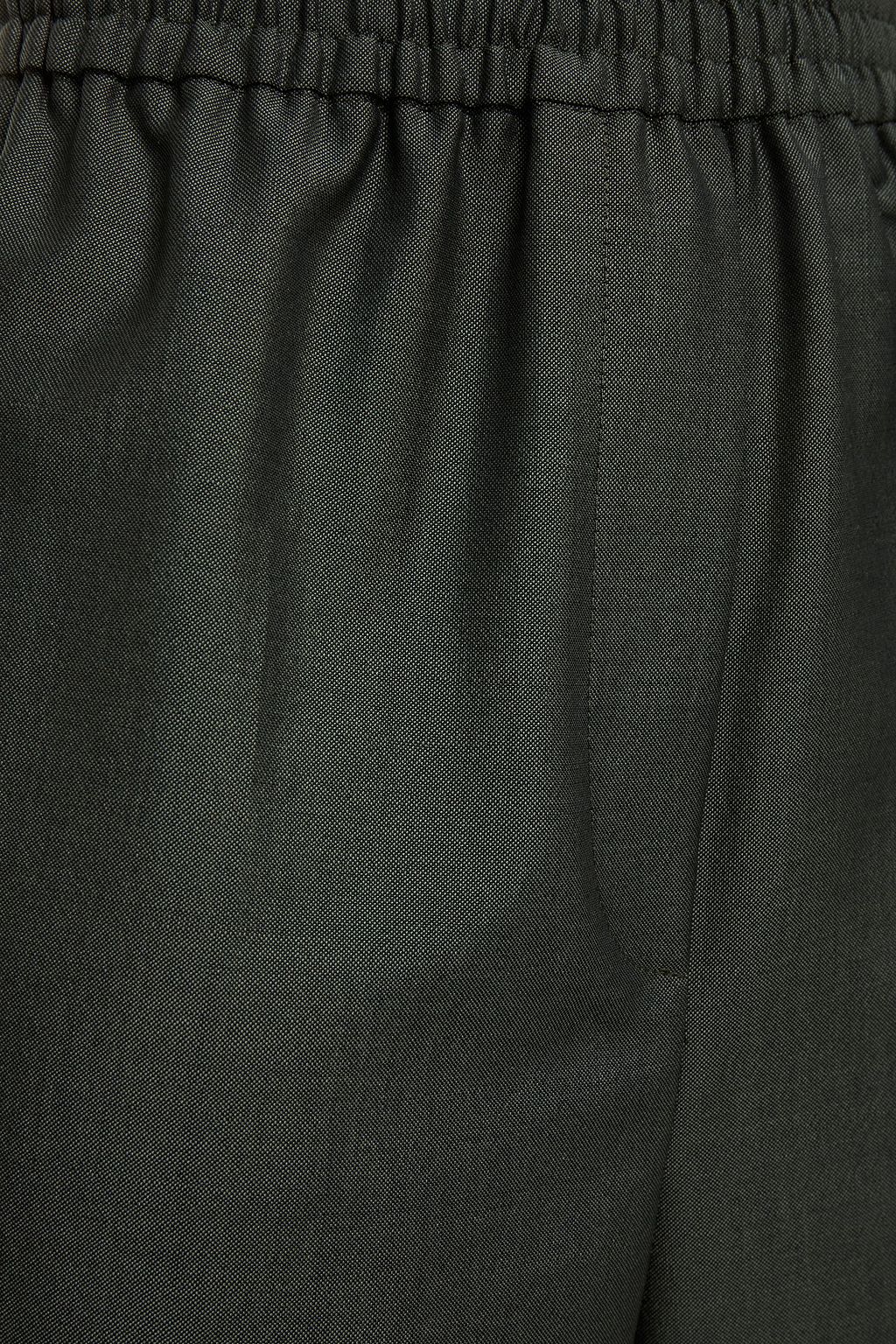 ACNE STUDIOS Wool and mohair-blend wide-leg pants