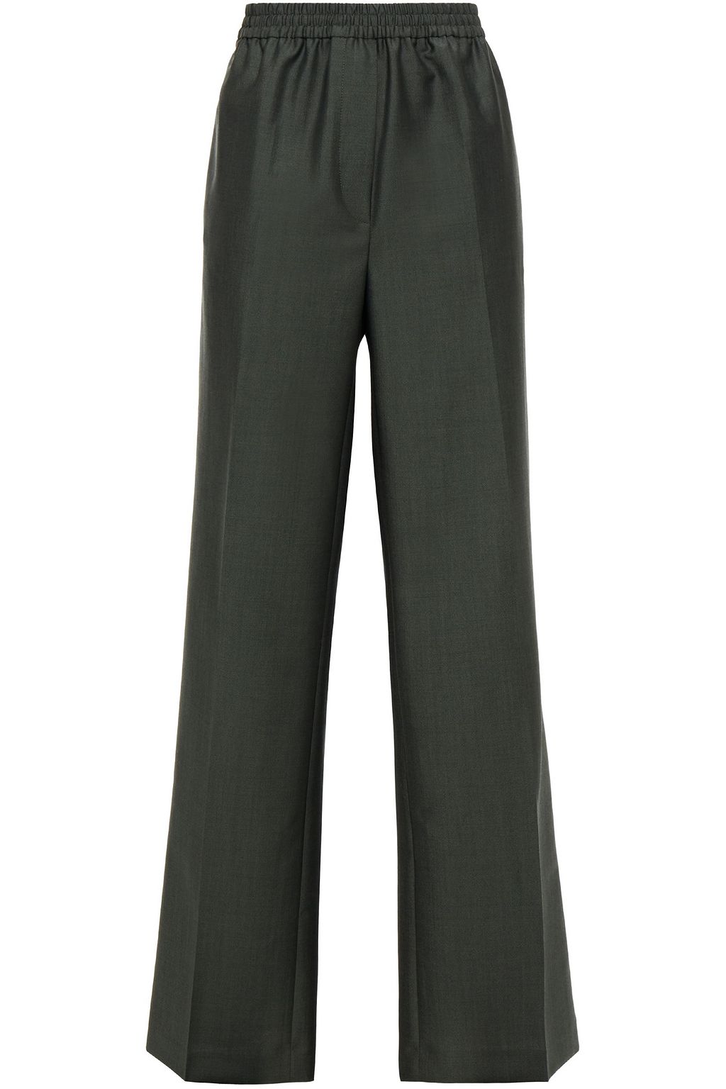 ACNE STUDIOS Wool and mohair blend wide leg pants THE OUTNET