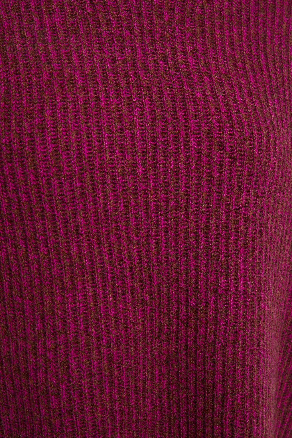 RAG & BONE Ribbed mélange cashmere turtleneck sweater