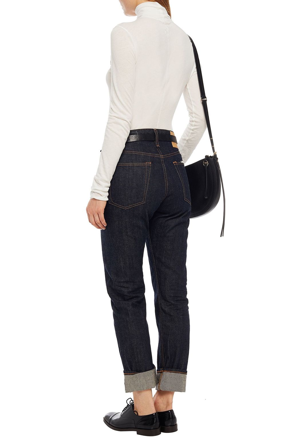 RAG & BONE Organic Pima cotton-jersey turtleneck top