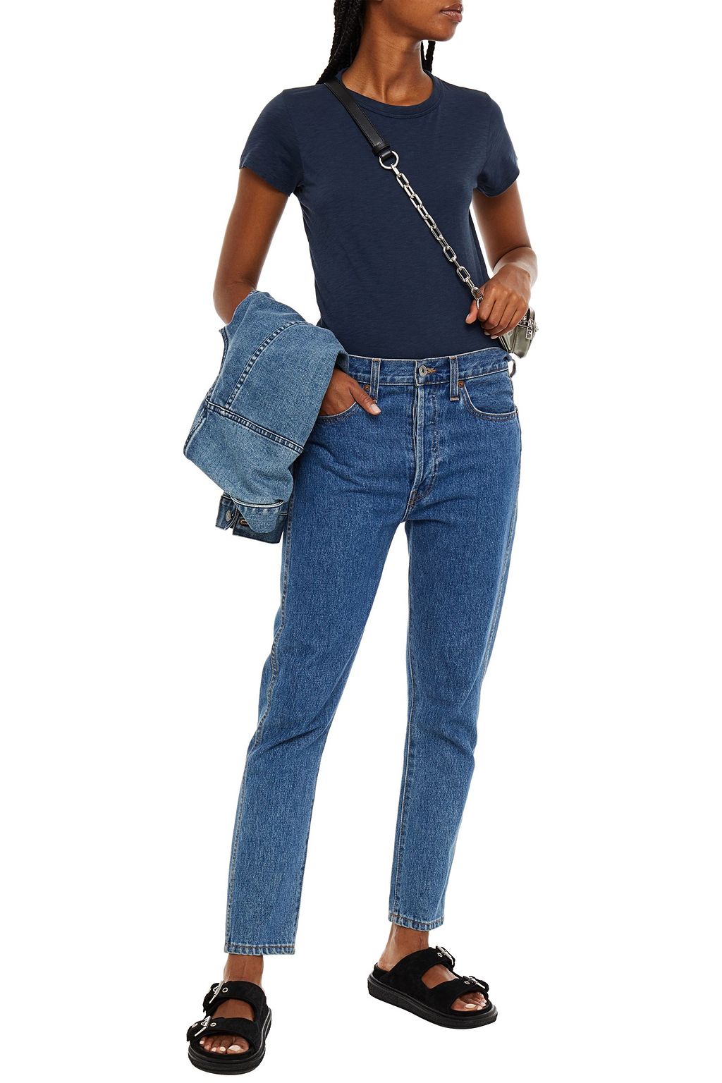 RAG & BONE Slub organic Pima cotton jersey T-shirt