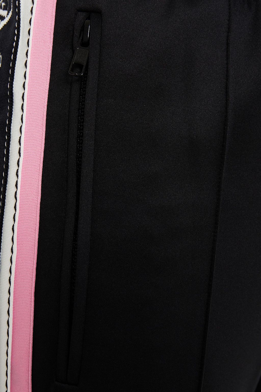 MARC JACOBS Striped stretch-jersey track pants