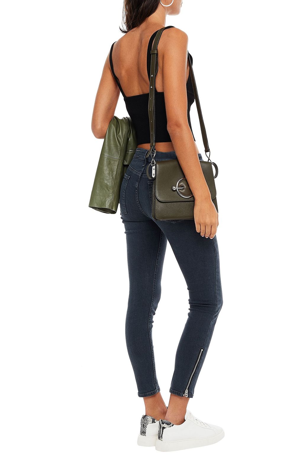 RAG & BONE Cropped mid-rise skinny jeans