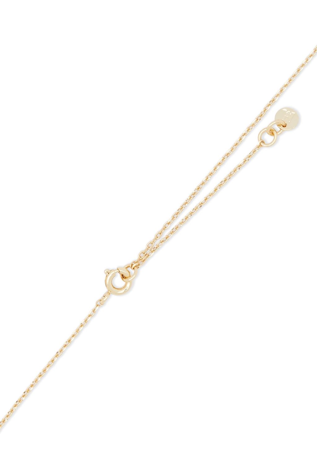 MAJE Goldfarbene Kette mit Kristallen