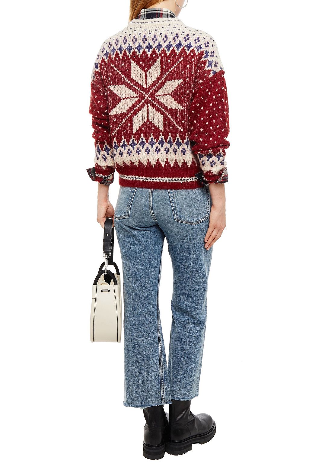 RAG & BONE Jacquard-knit sweater