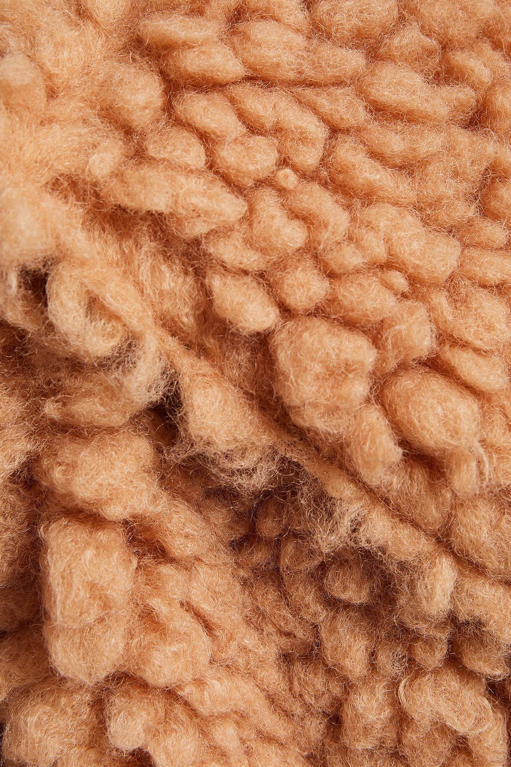 STAND STUDIO Sherry cropped faux shearling jacket