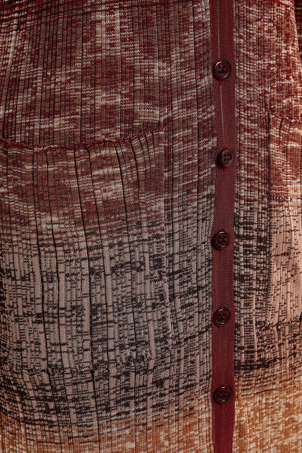 MISSONI Ribbed-knit cardigan