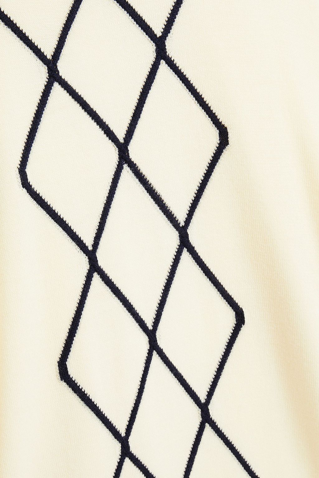 A.P.C. Intarsia-knit merino wool sweater