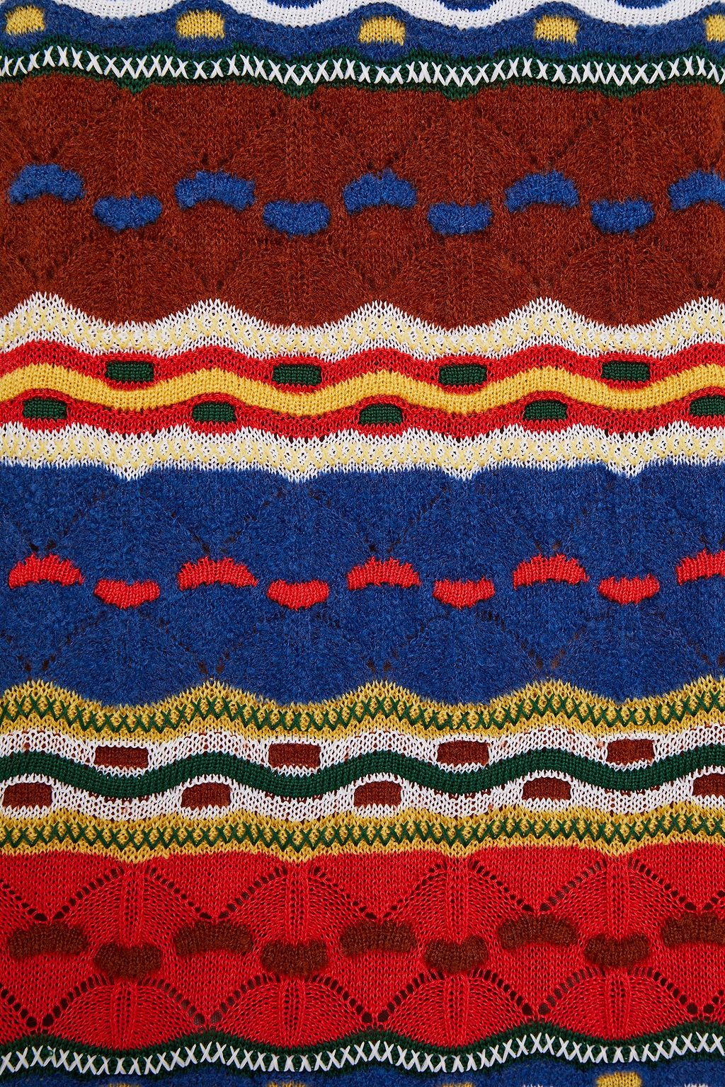 M MISSONI Jacquard-knit mini dress