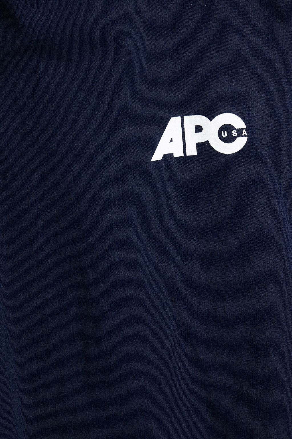 A.P.C. Printed cotton-jersey T-shirt