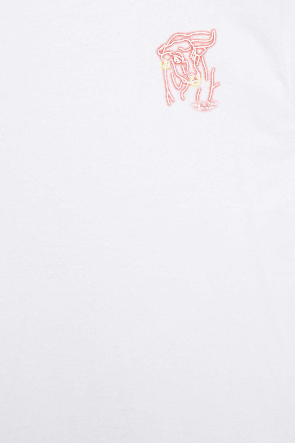 RAG & BONE Printed organic Pima cotton jersey T-shirt