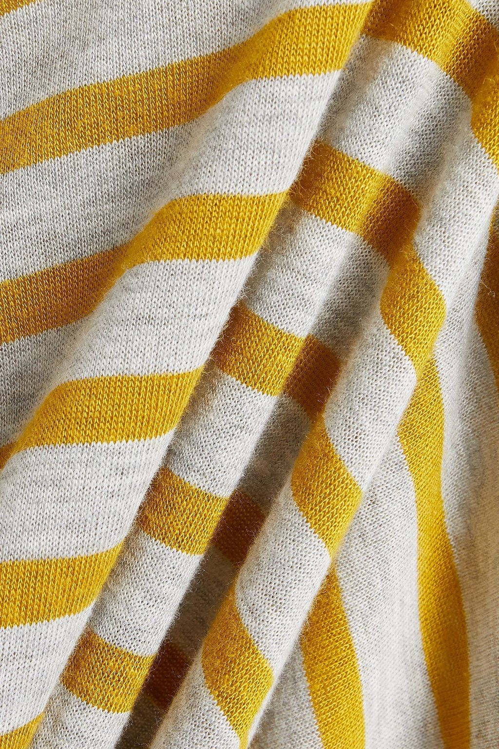 ALEXANDERWANG.T Striped slub jersey top