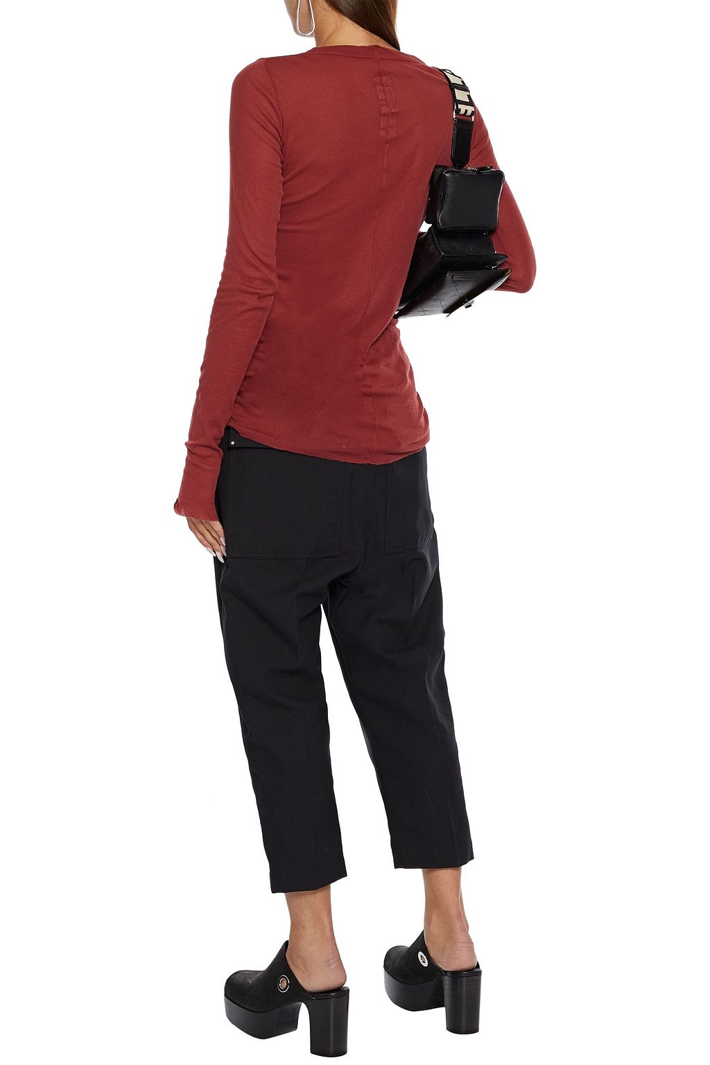 RICK OWENS Cotton-jersey top
