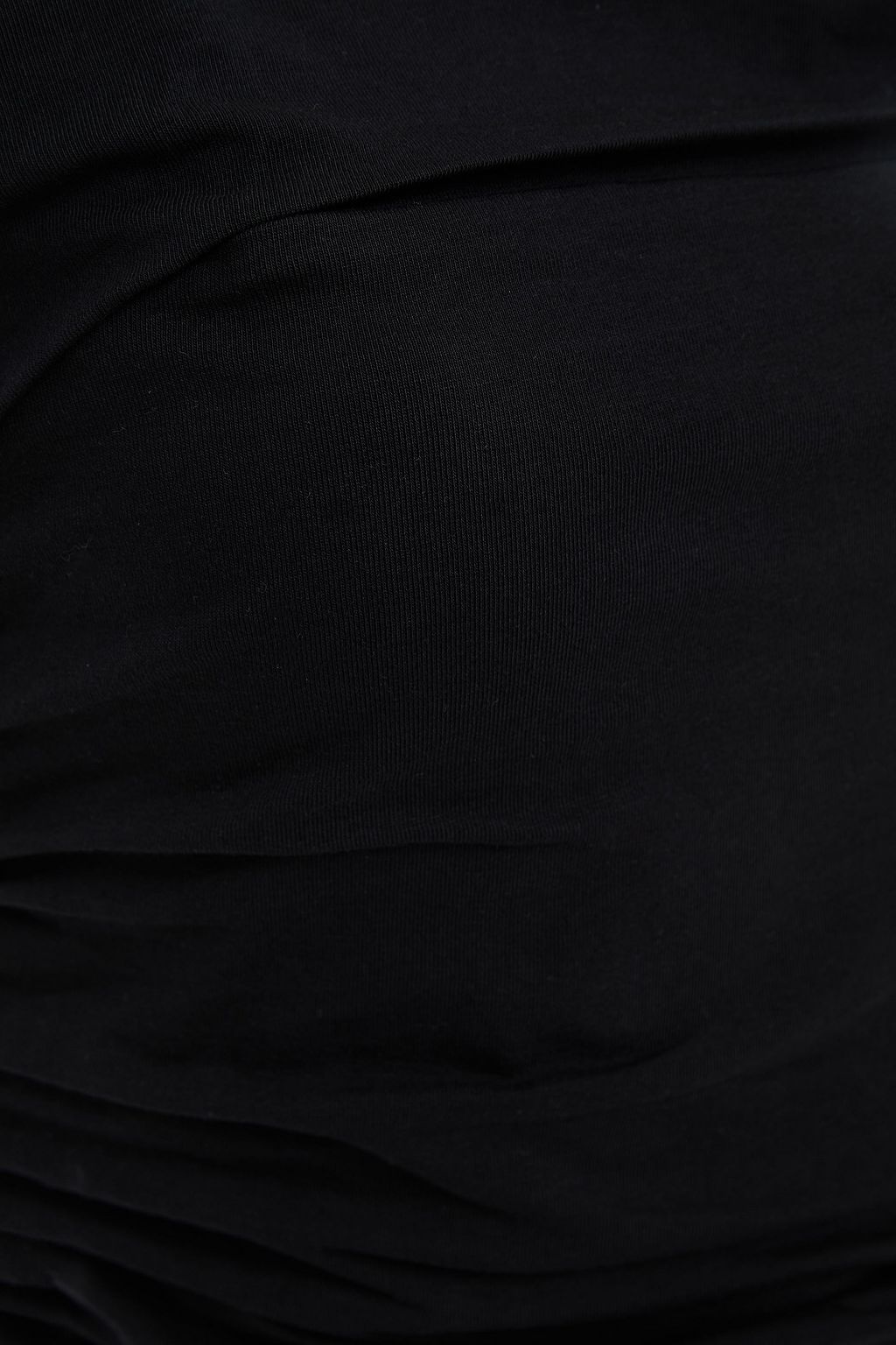 ALEXANDERWANG.T Ruched cotton-jersey bodysuit