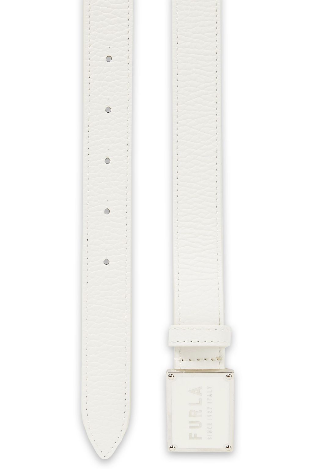 FURLA Textured-leather belt