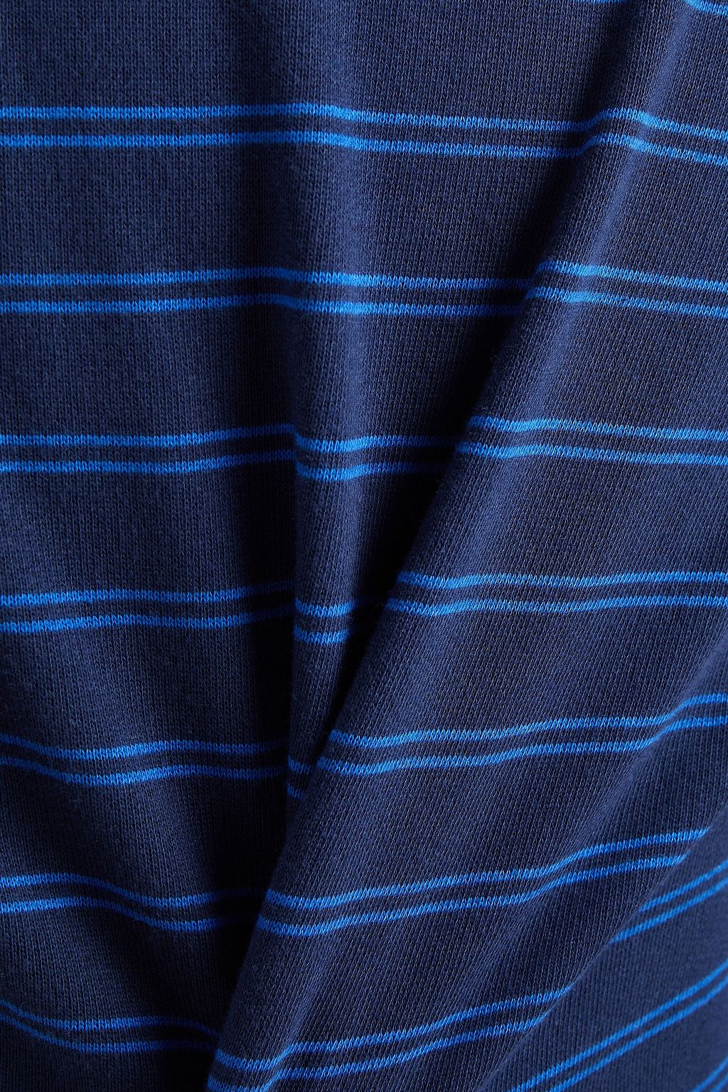 A.P.C. Striped French cotton-terry sweatshirt