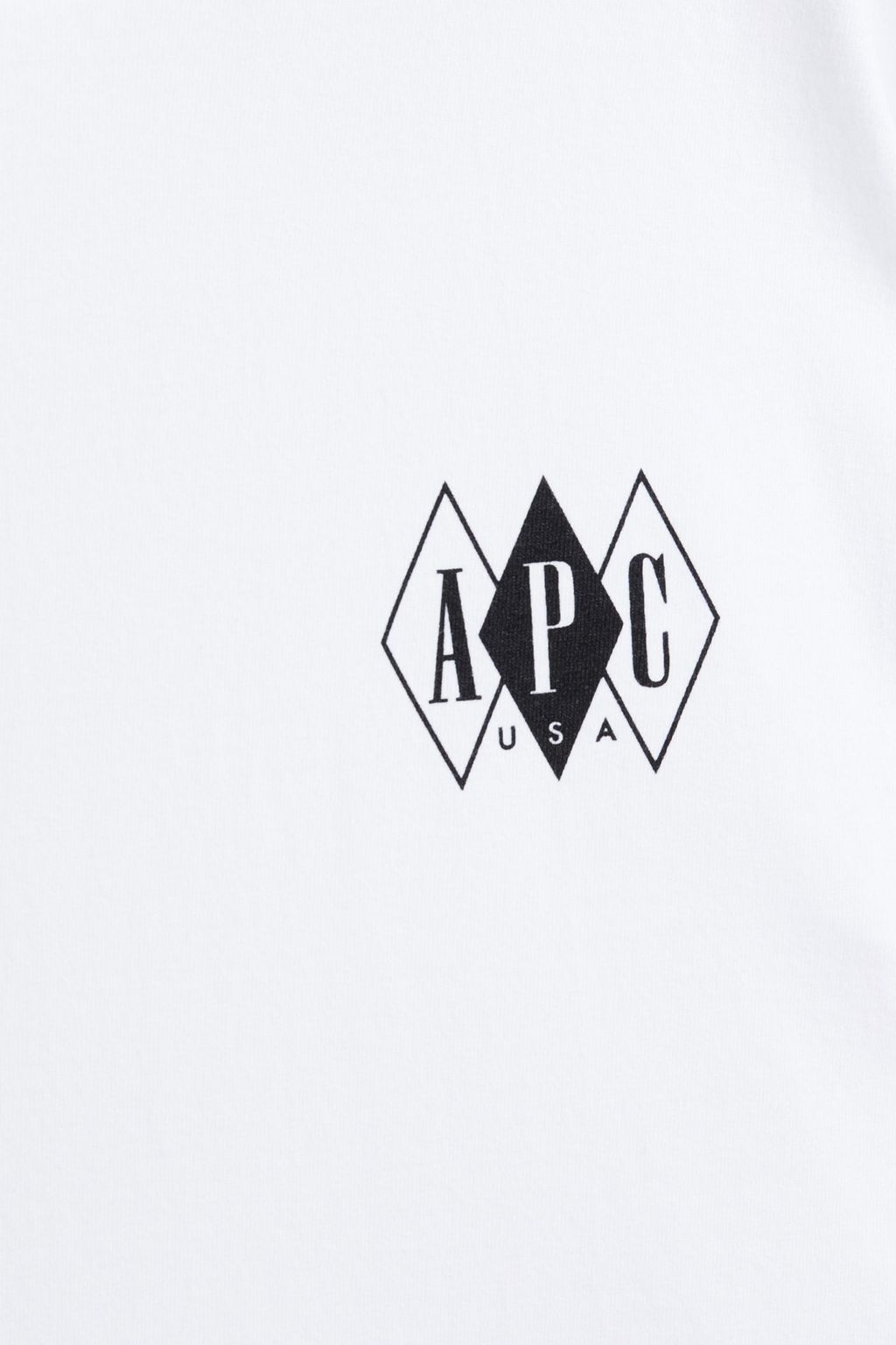 A.P.C. Printed cotton-jersey T-shirt