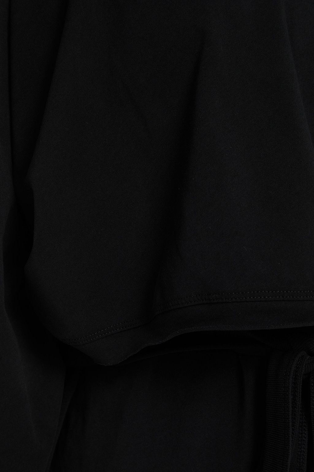 ALEXANDERWANG.T Cutout gathered cotton-jersey mini dress