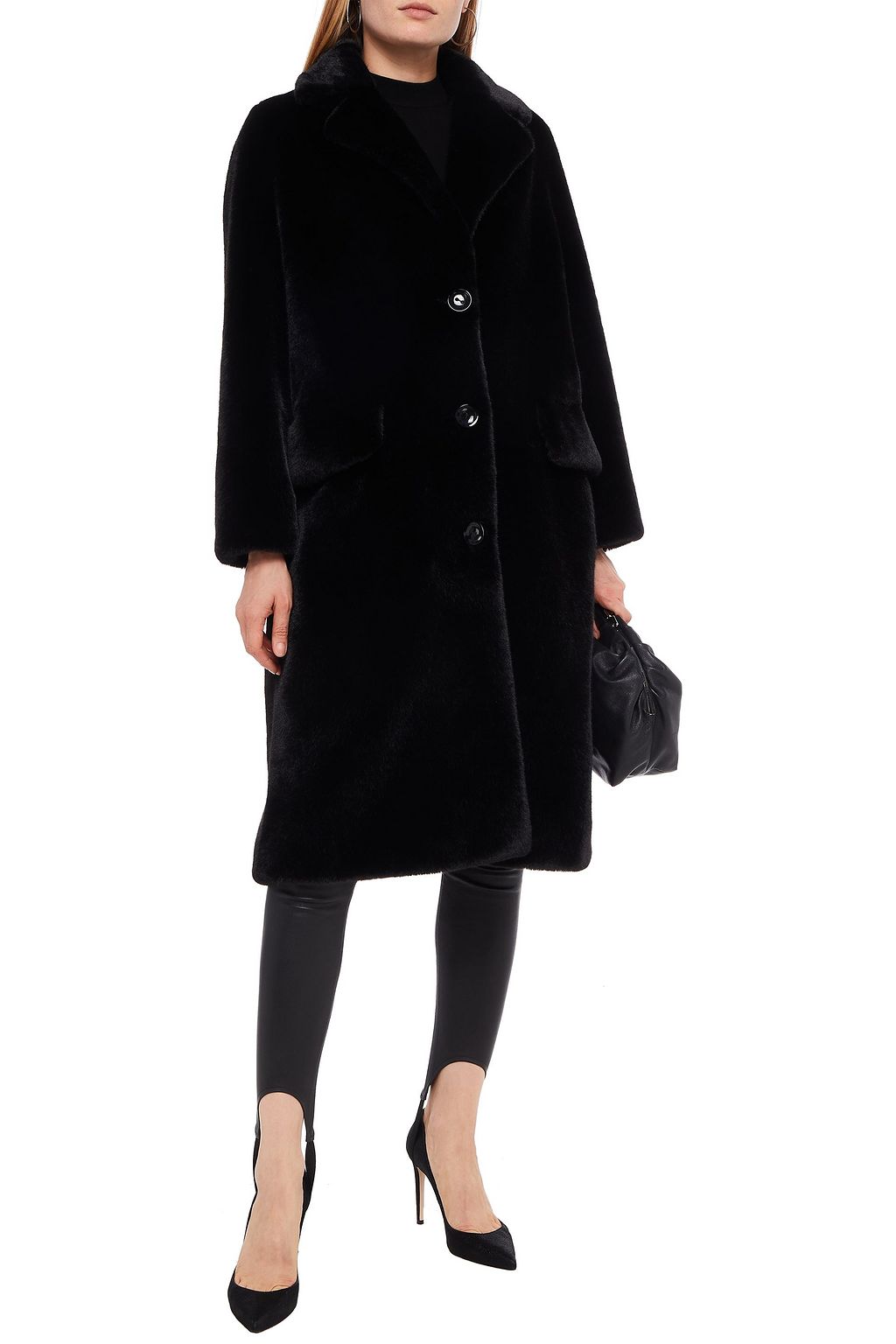 STAND STUDIO Faux fur coat