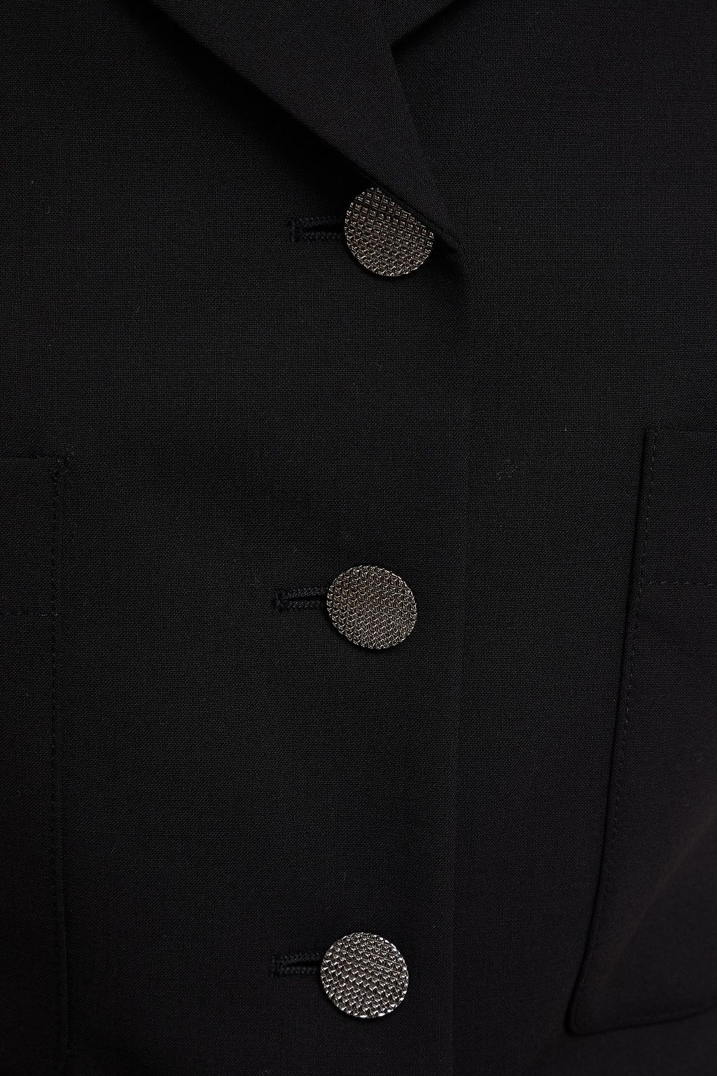 ST. JOHN Cropped wool-blend jacket