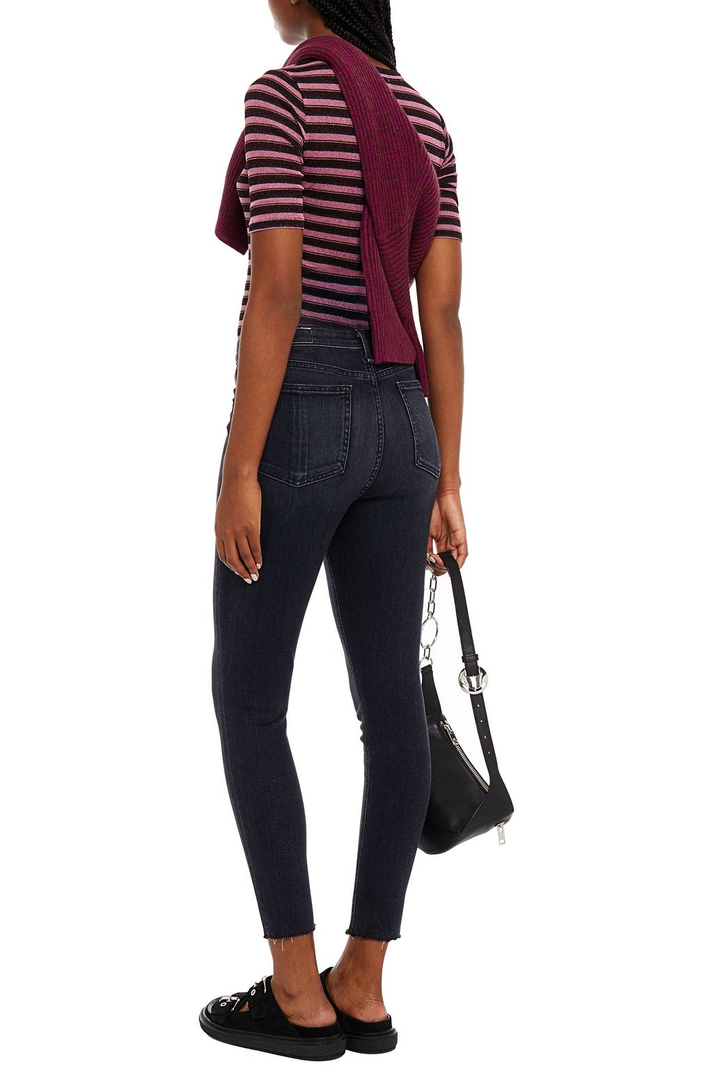 RAG & BONE Cropped high-rise skinny jeans