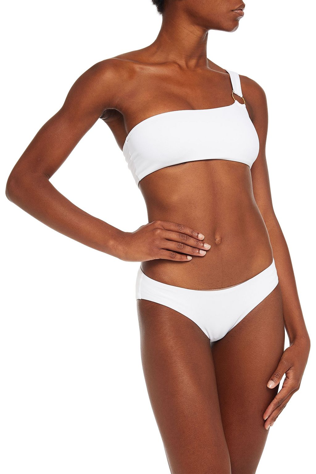 MELISSA ODABASH Majorca ribbed mid-rise bikini briefs