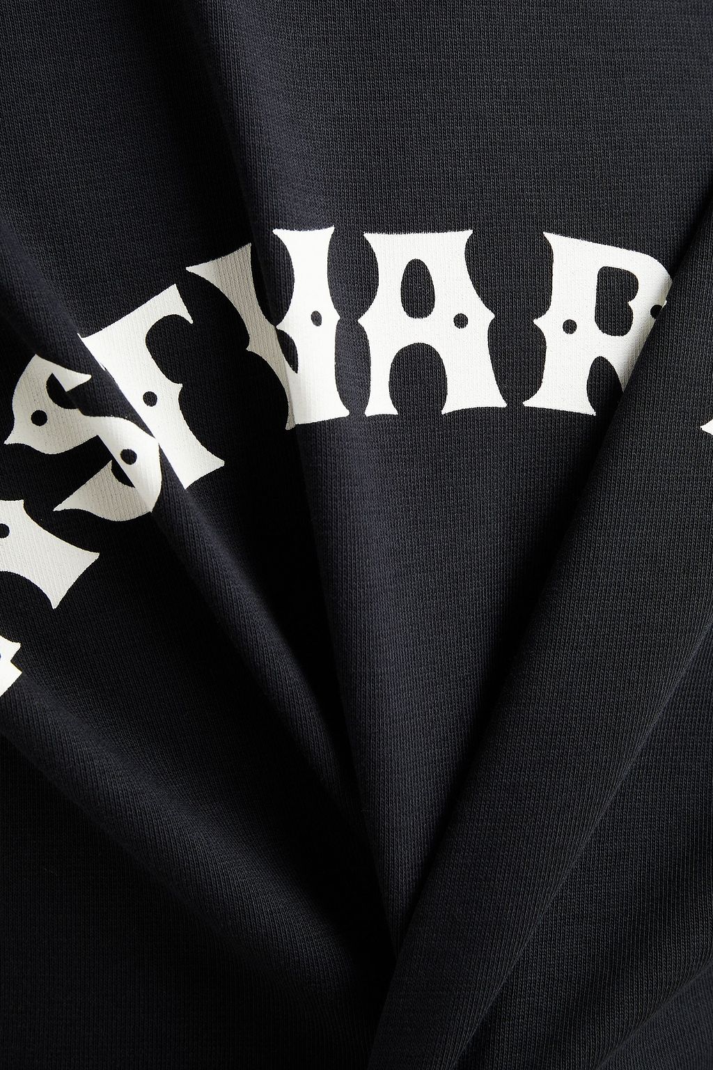 A.P.C. Printed French cotton-terry sweatshirt