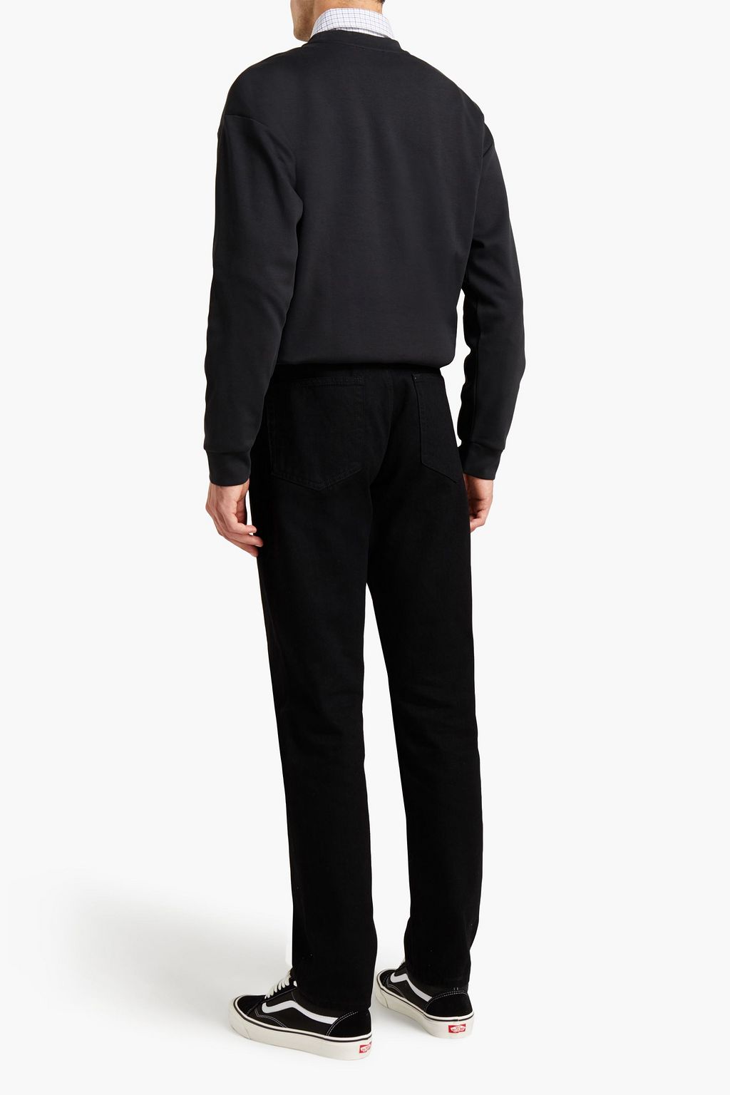 A.P.C. Printed French cotton-terry sweatshirt