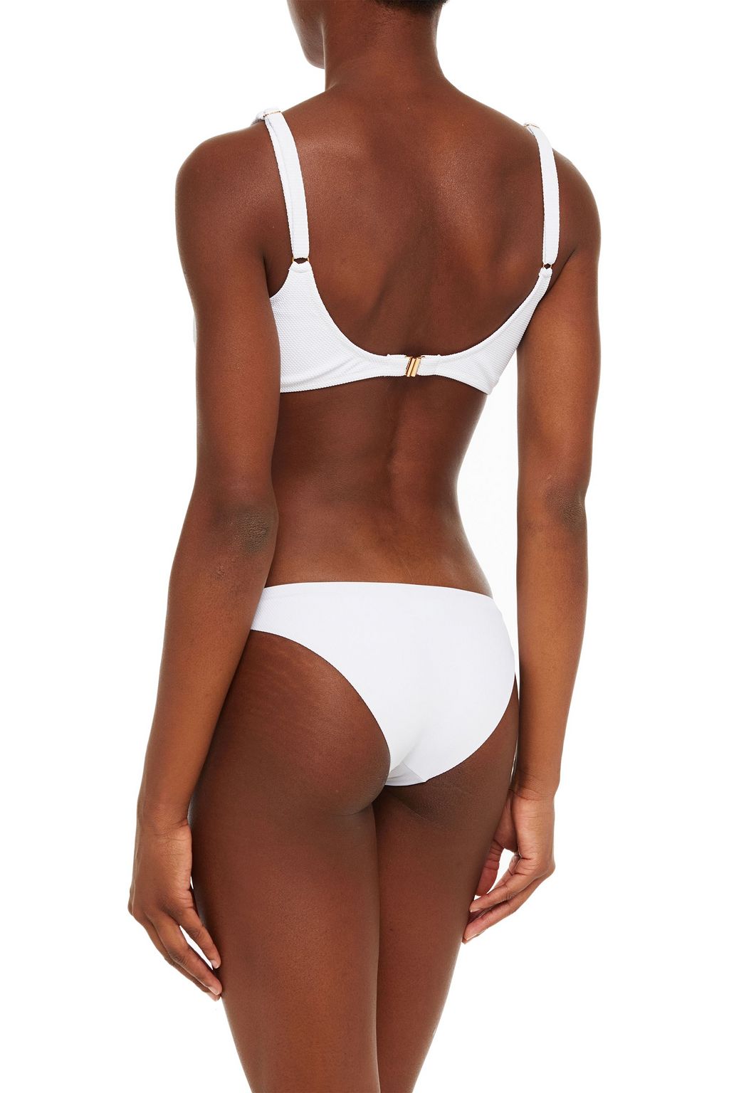 MELISSA ODABASH Vienna ribbed low-rise bikini briefs